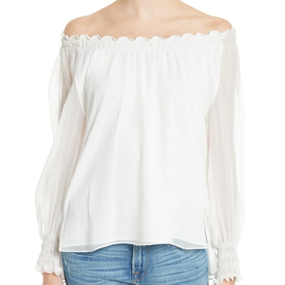 Elizabeth & James Michela Off the Shoulder Blouse